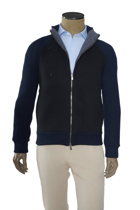 Manrico Cashmere Zip-Up Jacket
