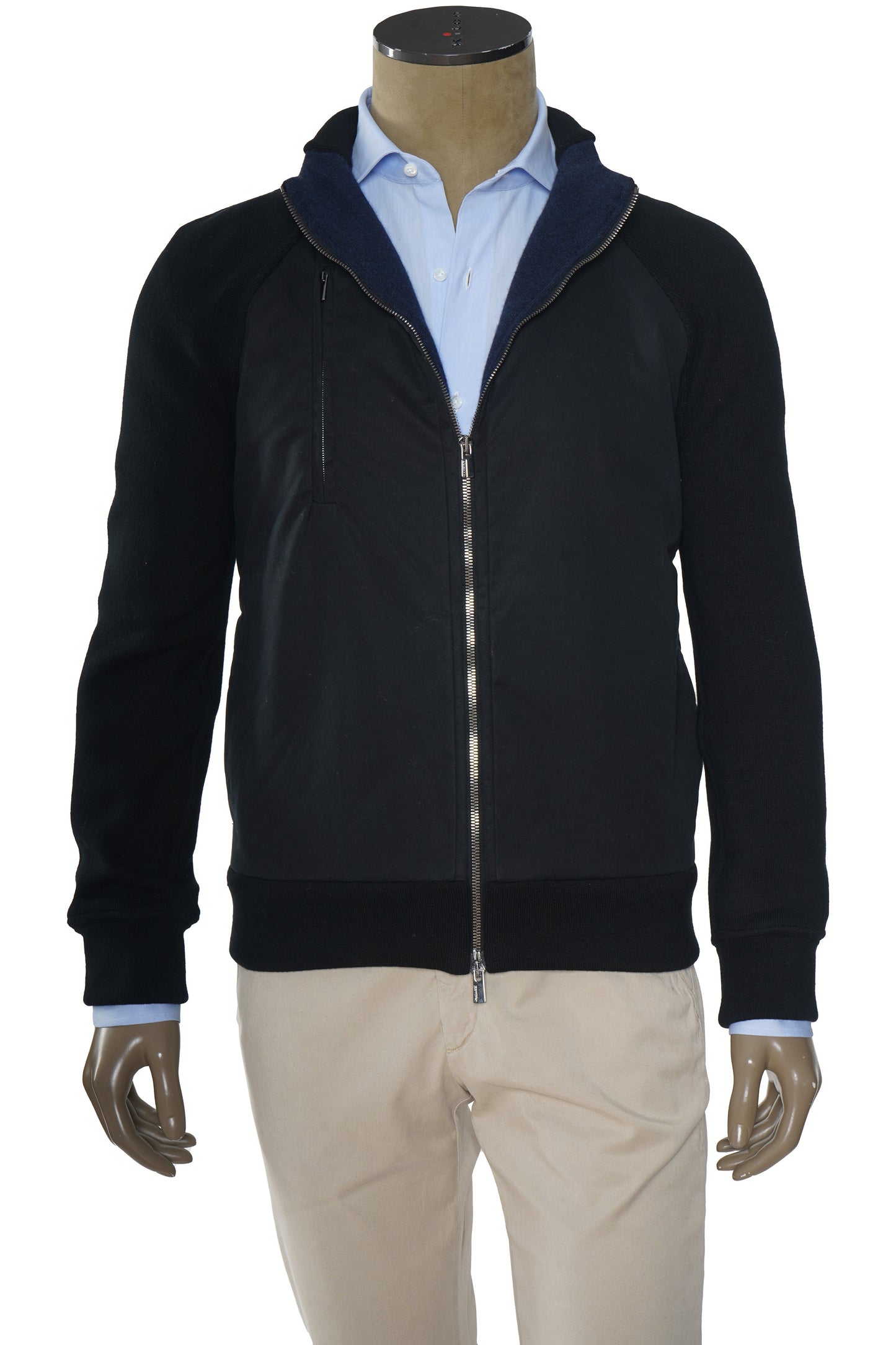 Manrico Cashmere Zip-Up Jacket