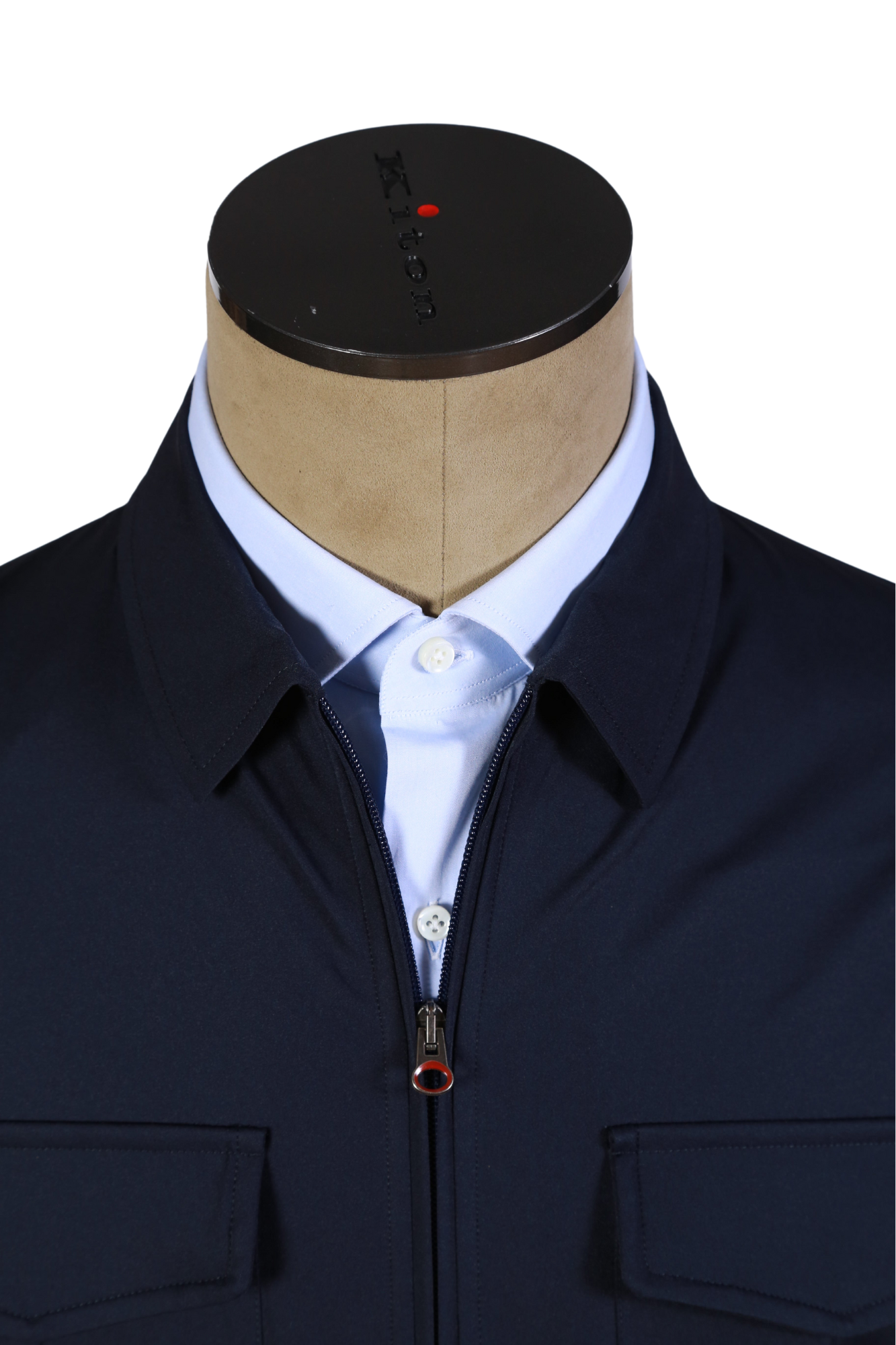 Kired by Kiton Nylon Zip-Up Jacket