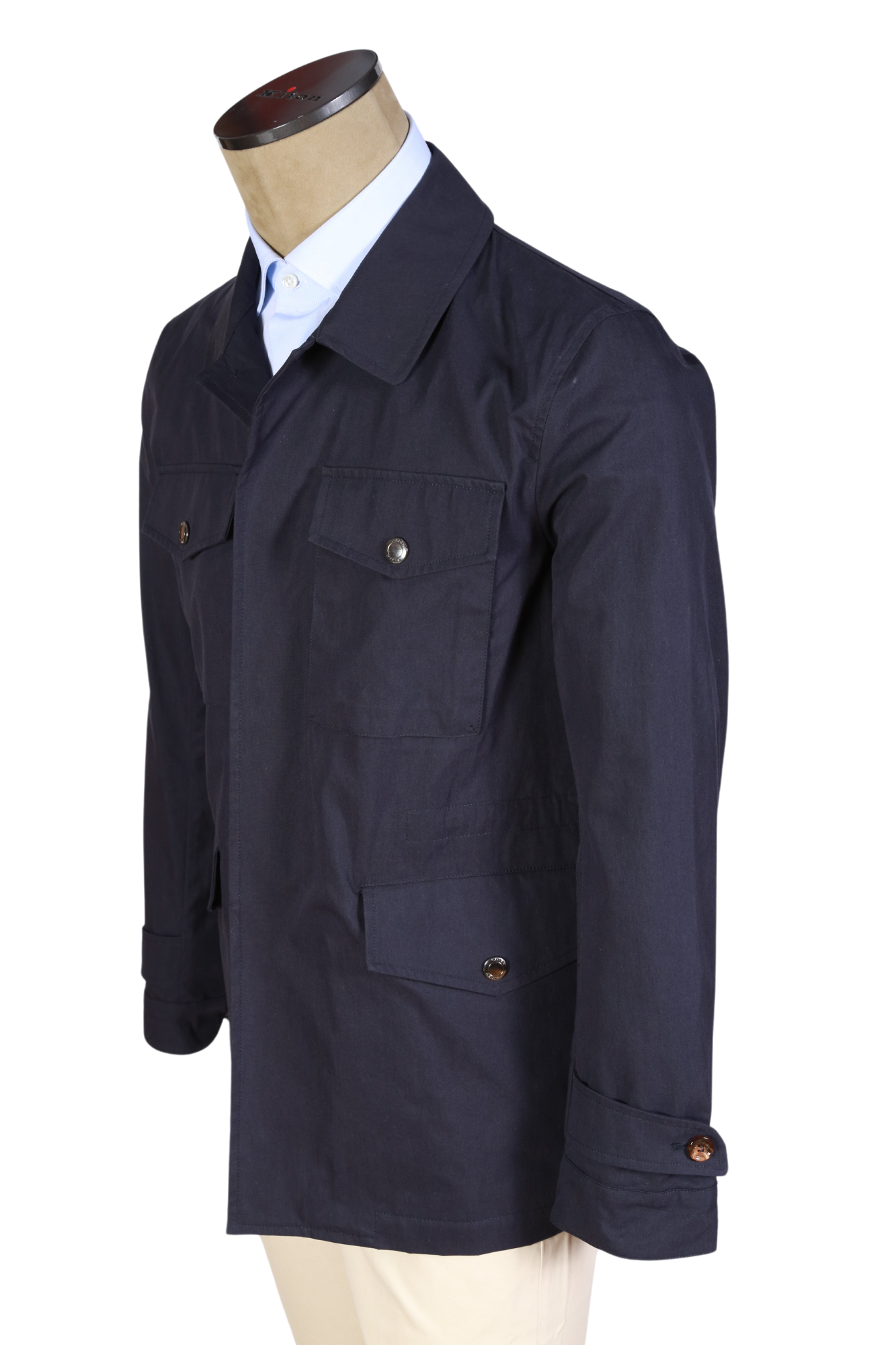 Kired by Kiton Cotton Zip-Up Jacket