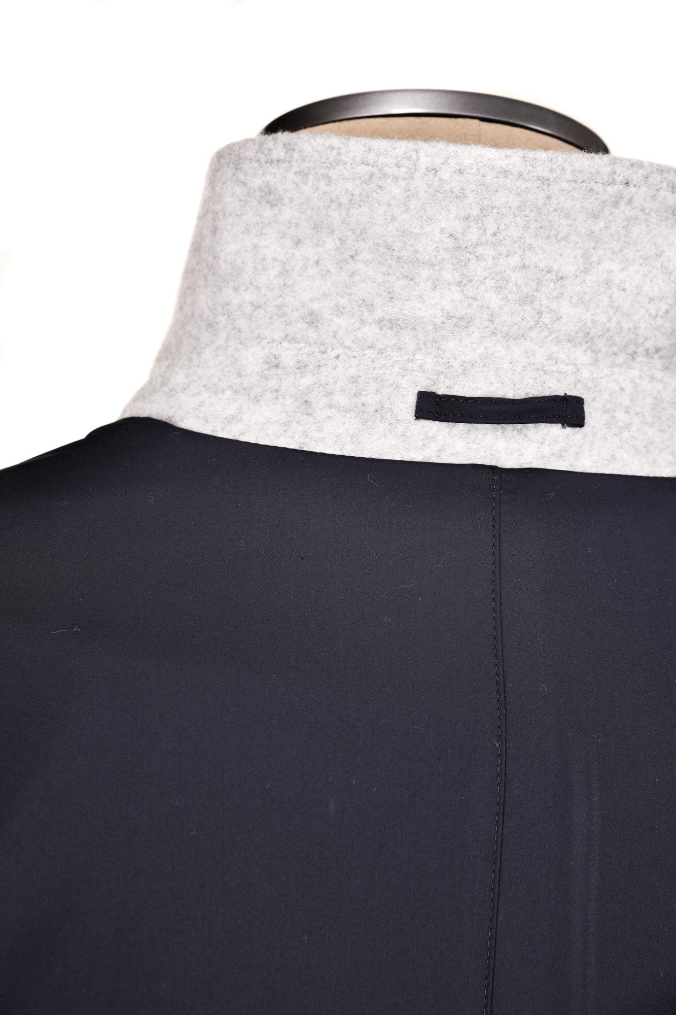 Kired by Kiton Peak Cashmere Reversible Overcoat