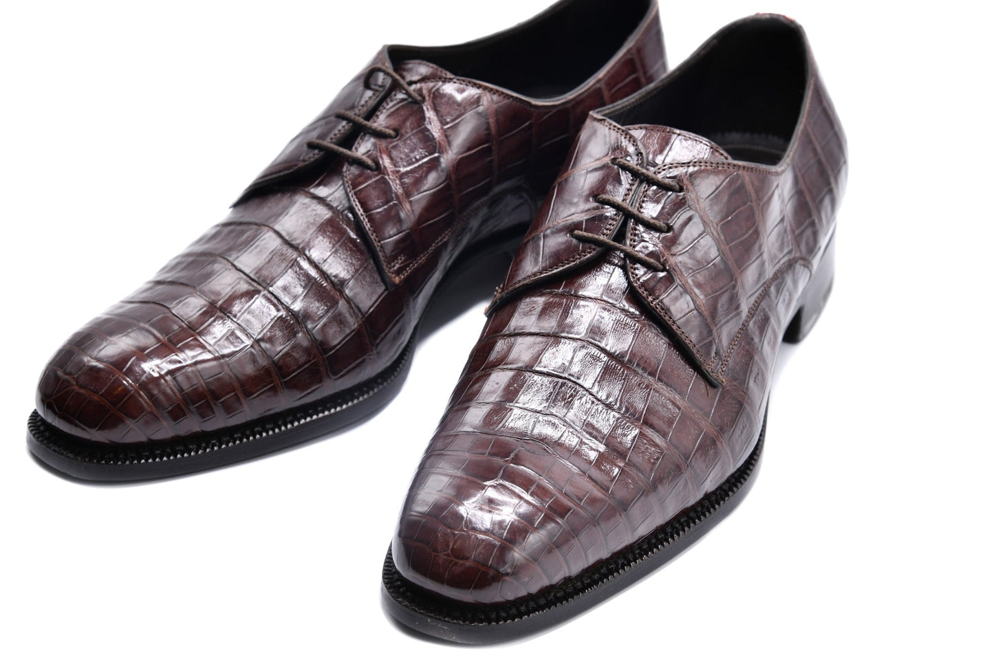 Castangia Crocodile Skin Shoes