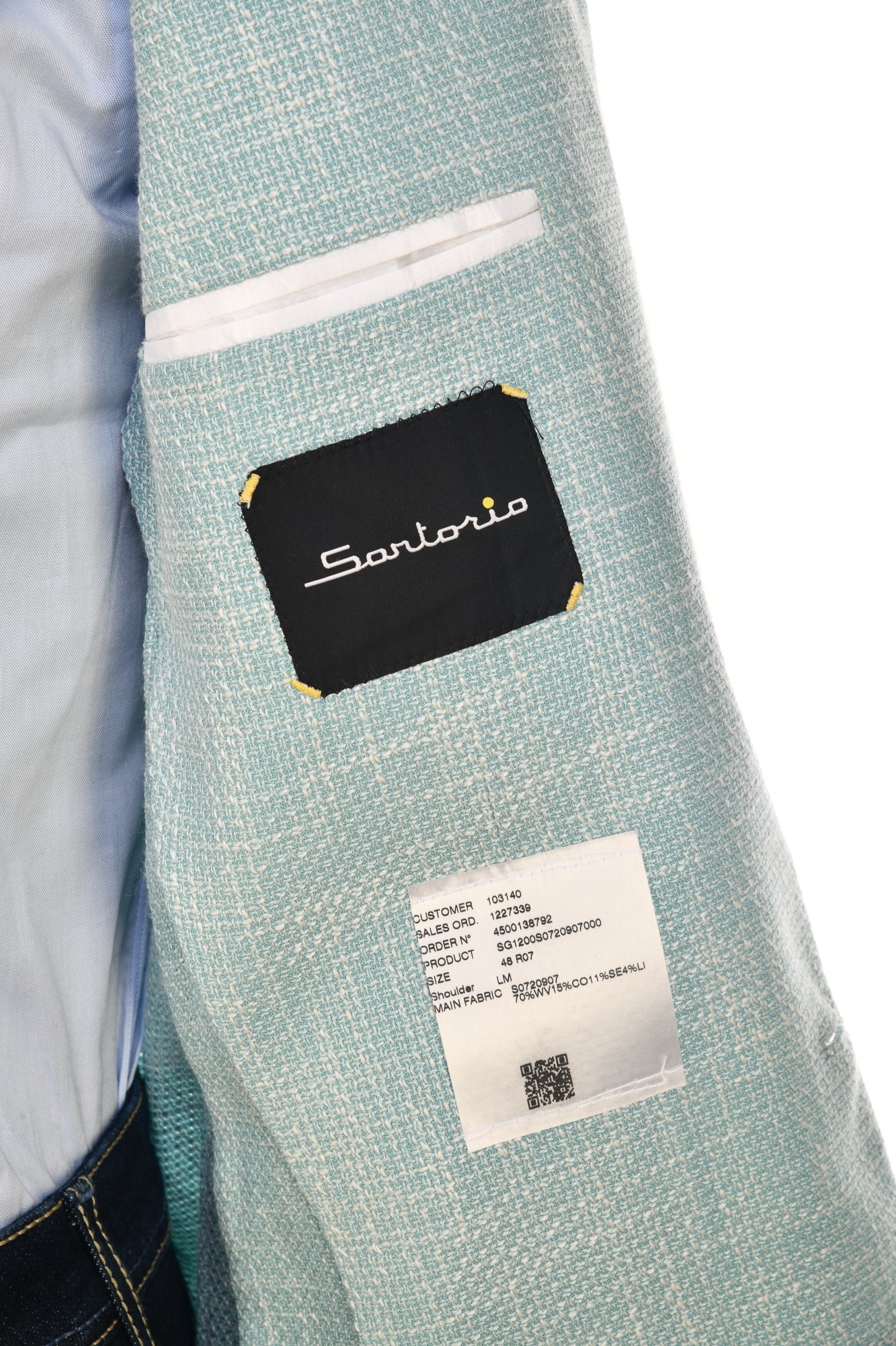 Sartorio Marled Wool-Cotton Sport Jacket