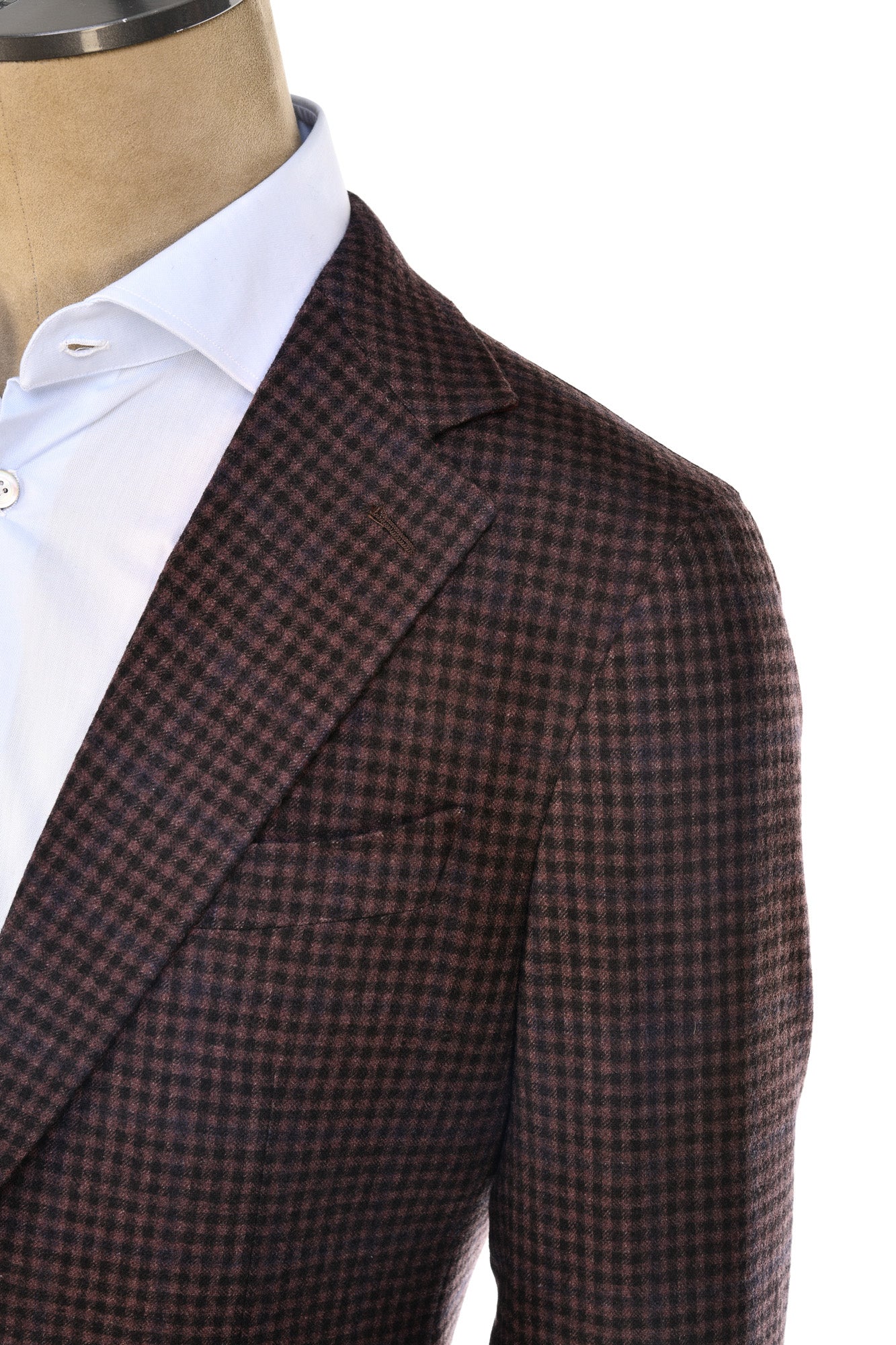 Fiore Di Napoli Checked Wool-Cashmere Sport Jacket