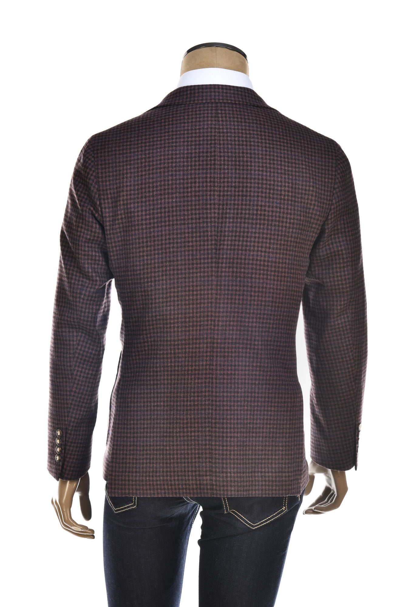 Fiore Di Napoli Checked Wool-Cashmere Sport Jacket