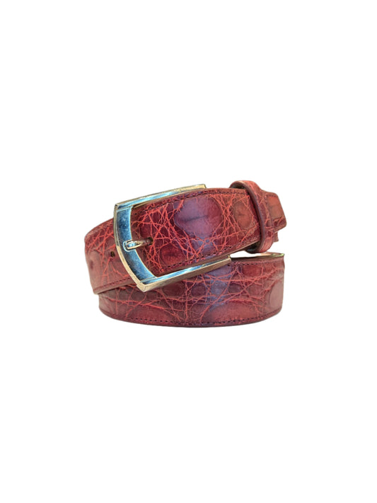 Castangia Crocodile Skin Belt