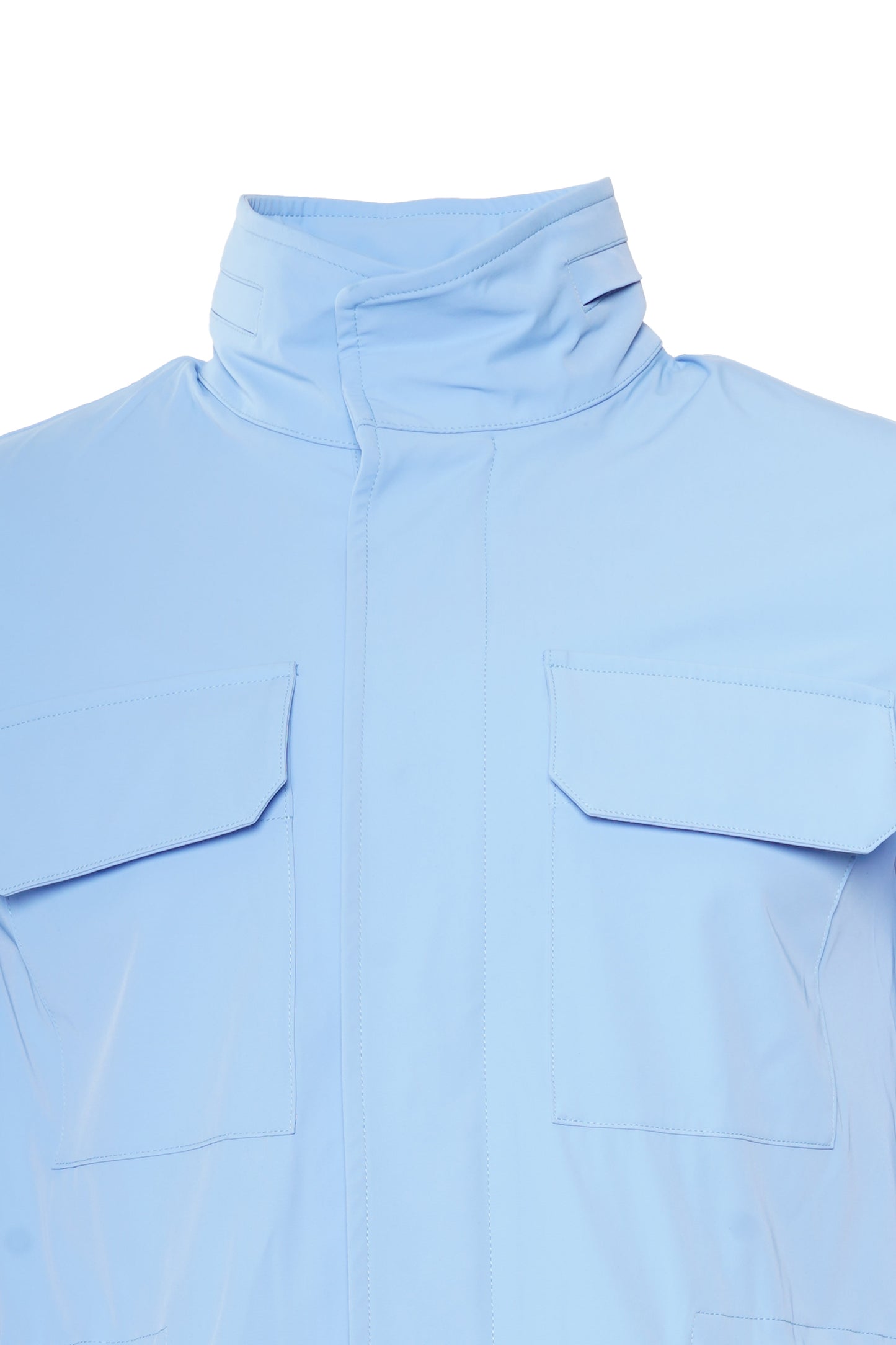 Kired Yari Solid Nylon Hidden Hood Light-Jacket