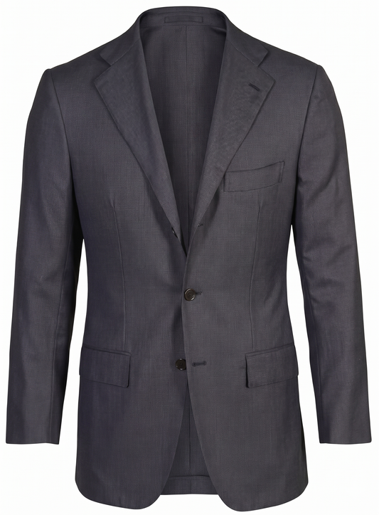 Kiton Micro Houndstooth Wool Sport Jacket