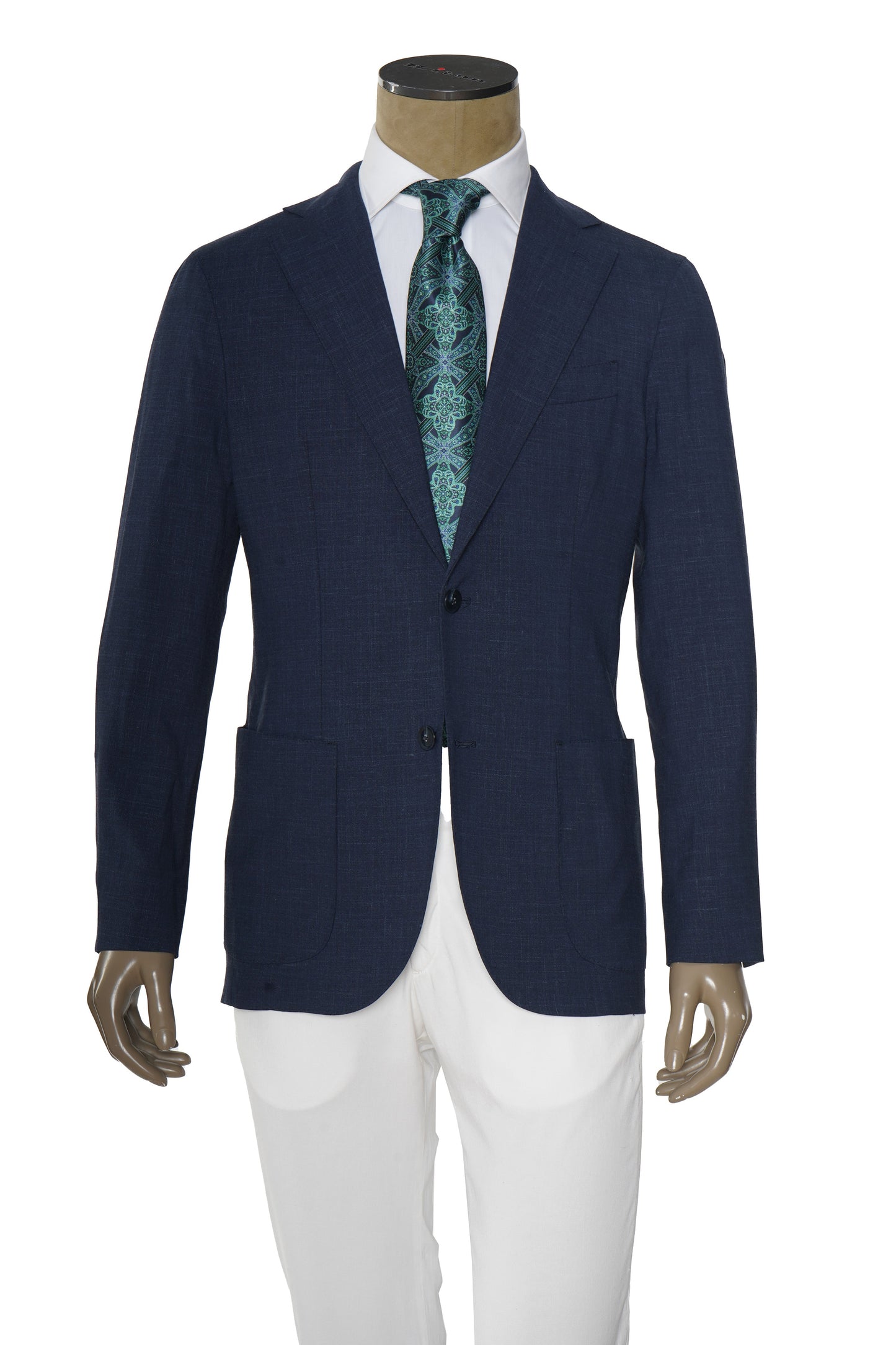 Sartorio Marled Virgin Wool-Silk Sport Jacket