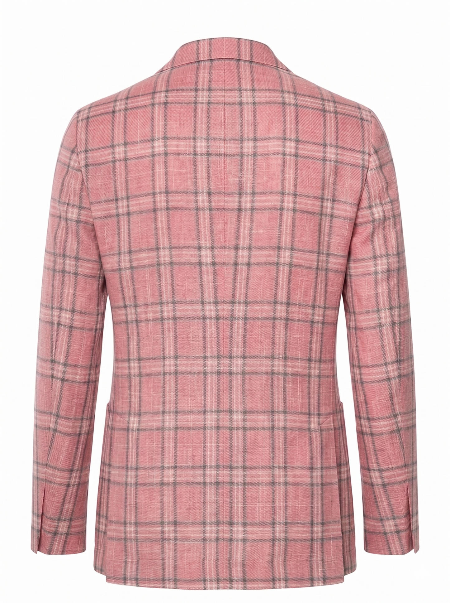 Sartorio Double-Windowpane Virgin Wool-Silk Sport Jacket