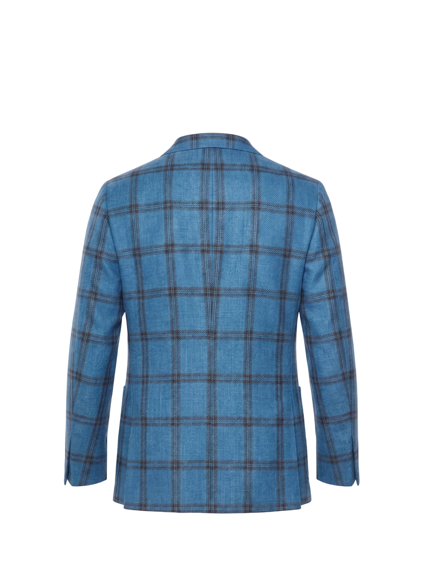 Sartorio Double Windowpane Wool Sport Jacket