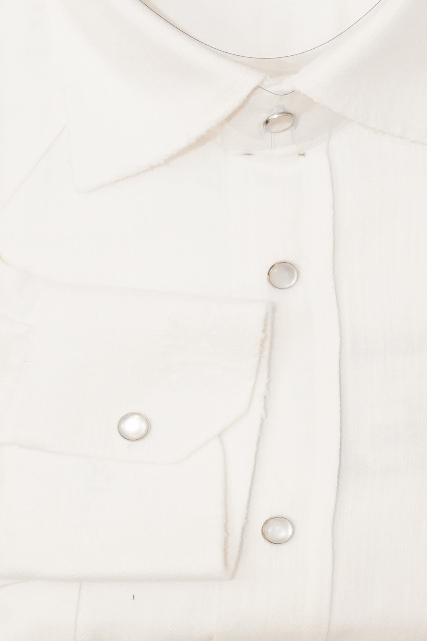 Sartorio Denim Snap Button Cotton Shirt