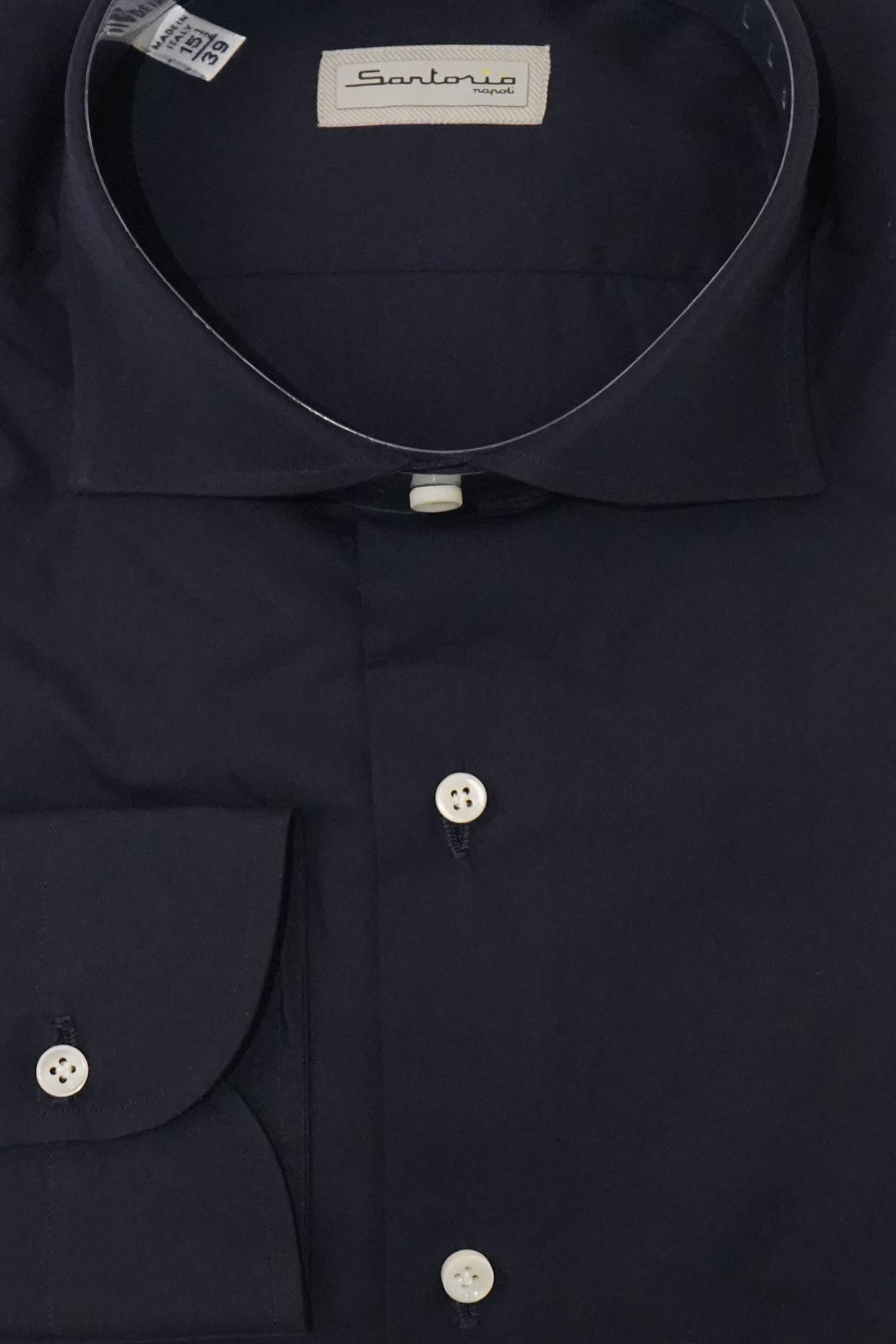 Sartorio Solid Cotton Dress Shirt