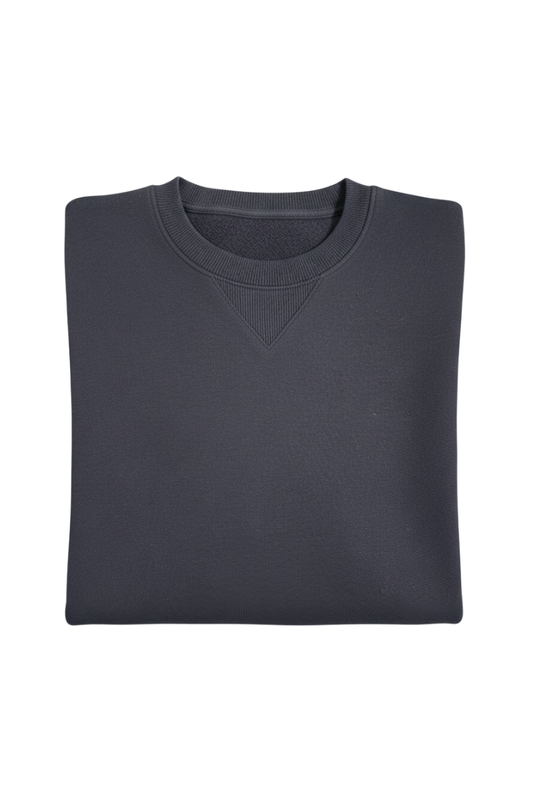 Handpicked Cotton Crewneck Pullover Sweater