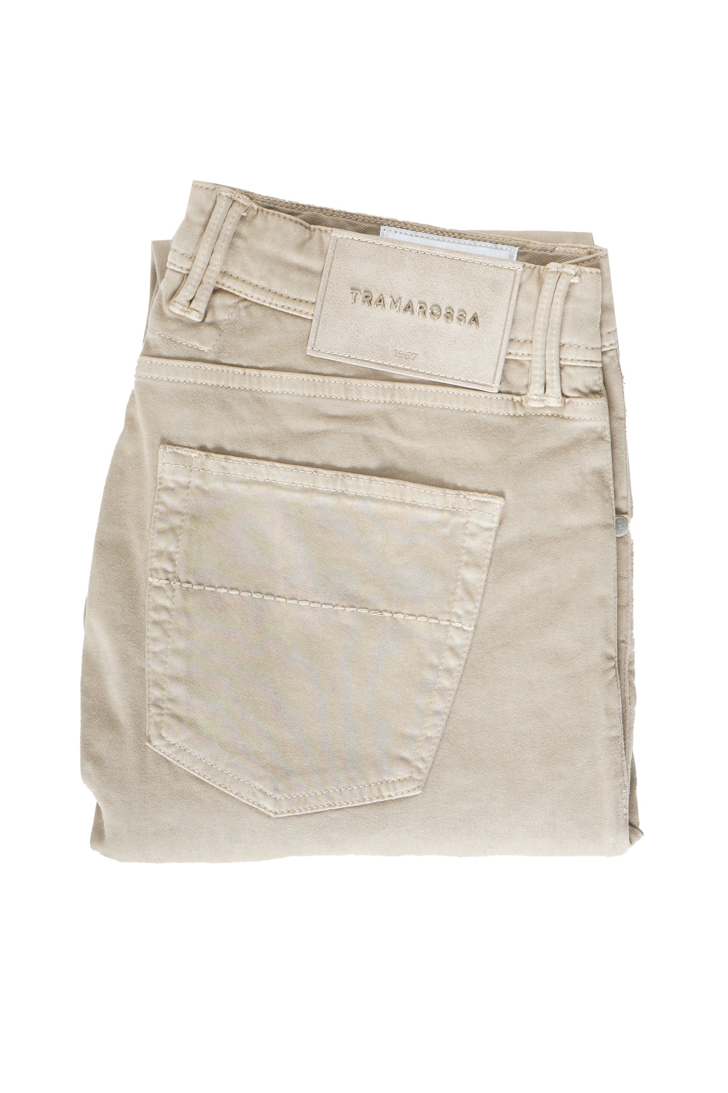 Tramarossa Michelangelo Zip Solid Cotton-Modal Trousers