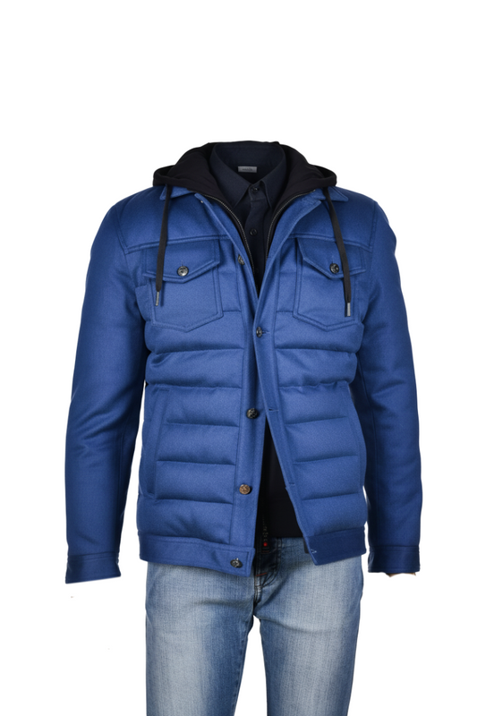 Kired Erta Cashmere Coat w/ Detachable Hood