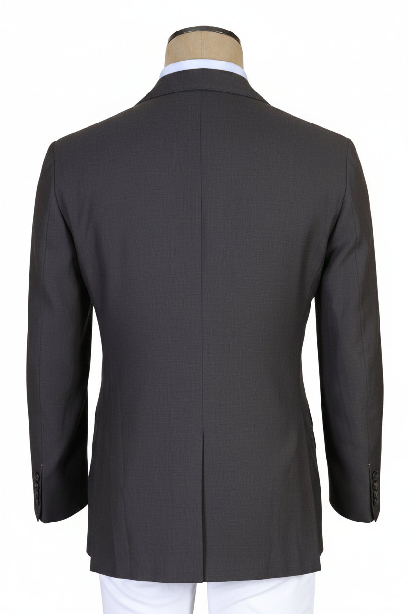 Kiton Solid Cotton-Cashmere Sport Jacket