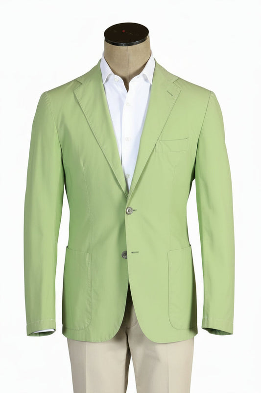 Kiton Solid Cotton Sport Jacket