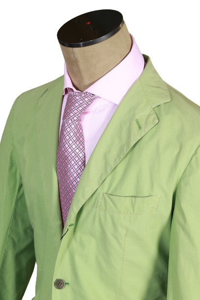 Kiton Solid Cotton Sport Jacket